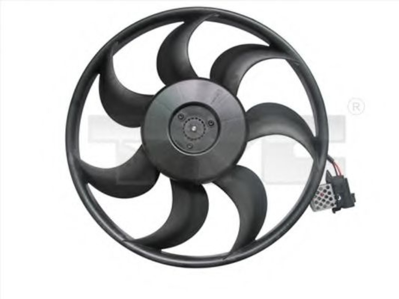 Ventilator, radiator OPEL ASTRA H GTC (L08) (2005 - 2016) TYC 825-0021 piesa NOUA