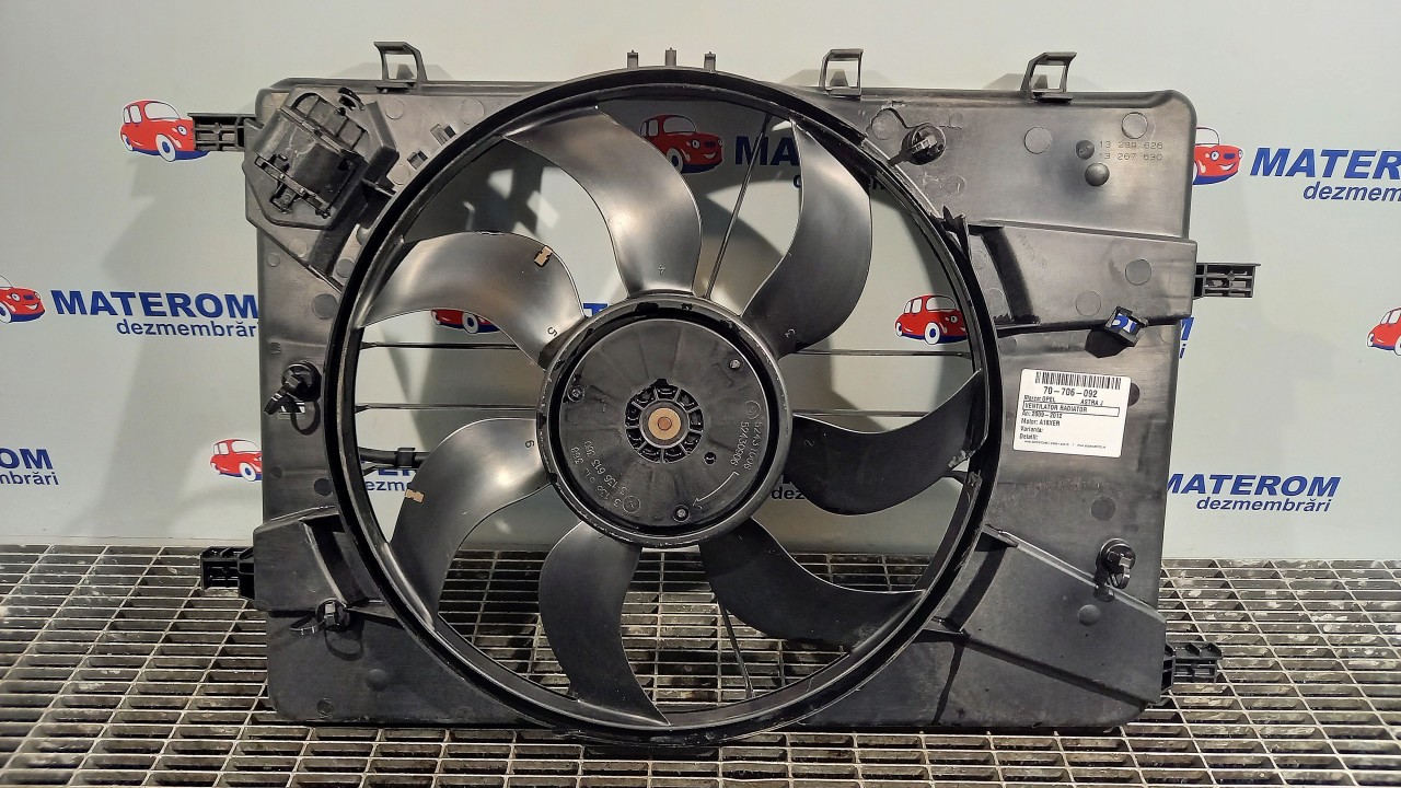 VENTILATOR RADIATOR OPEL ASTRA J A16XER - (2009 2012)