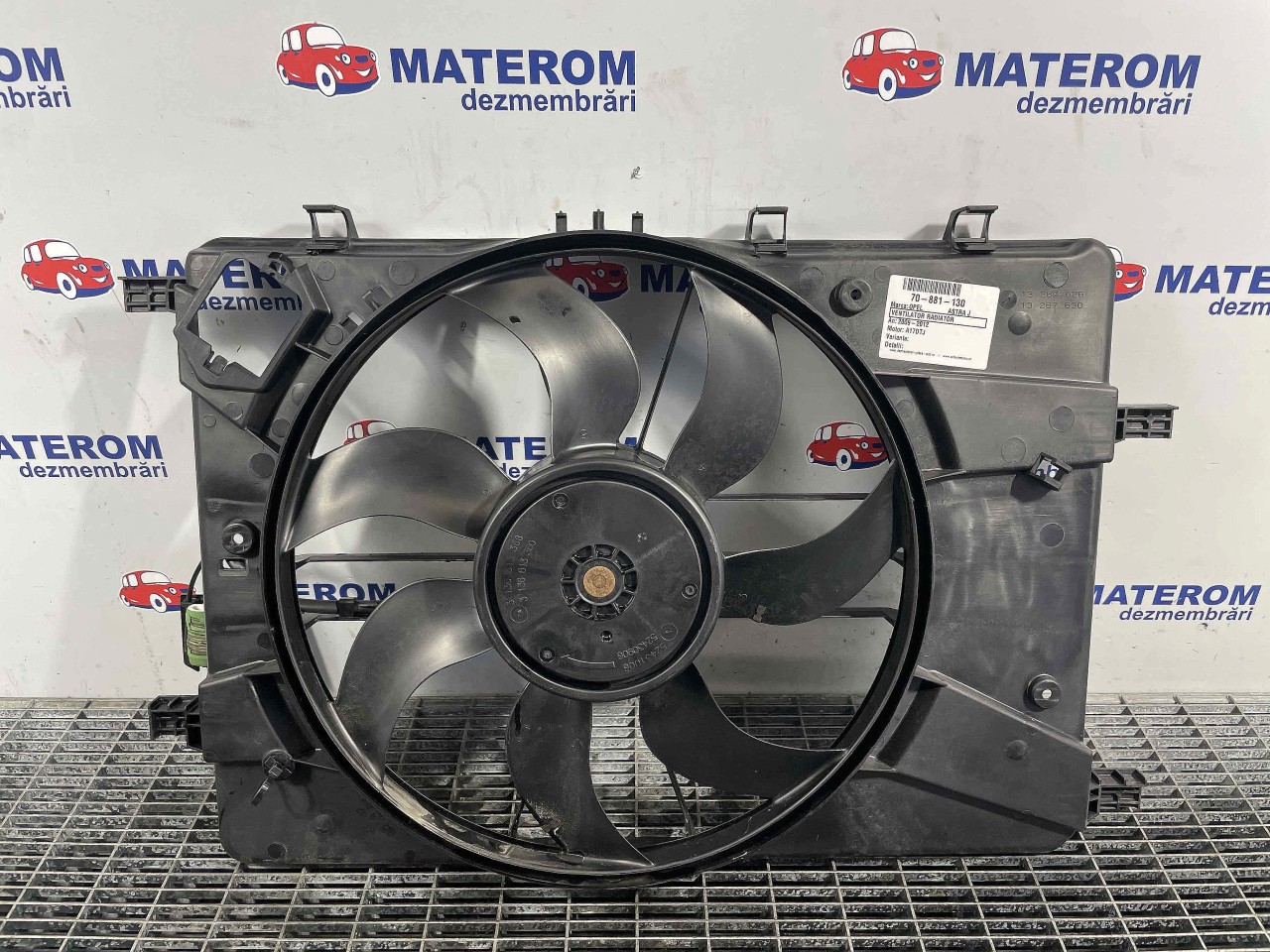 VENTILATOR RADIATOR OPEL ASTRA J A17DTJ - (2009 2012)