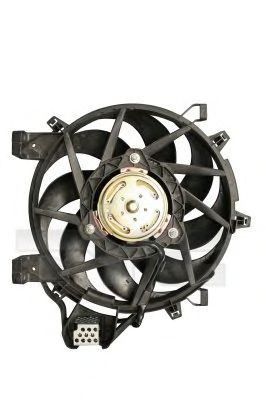 Ventilator, radiator OPEL COMBO Combi (2001 - 2016) TYC 825-1025 piesa NOUA