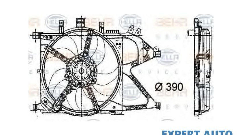 Ventilator, radiator Opel CORSA C caroserie (F08, W5L) 2000-2016 #3 009157441