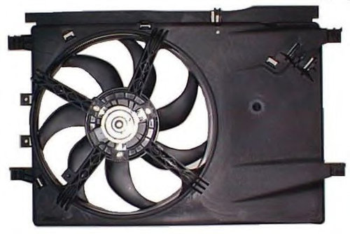 Ventilator, radiator OPEL CORSA D (2006 - 2016) NRF 47235 piesa NOUA