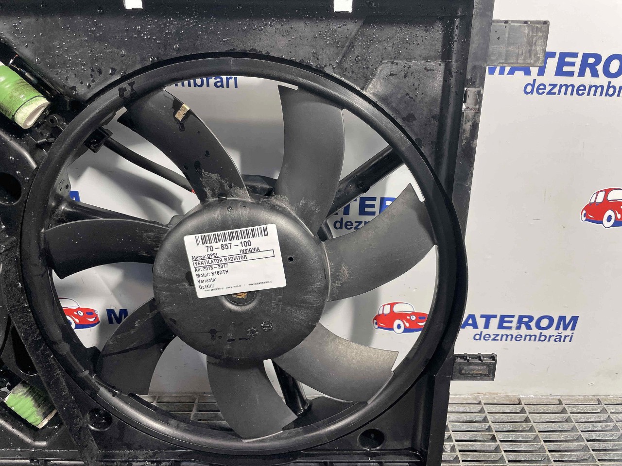 VENTILATOR RADIATOR OPEL INSIGNIA B16DTH - (2013 2017)
