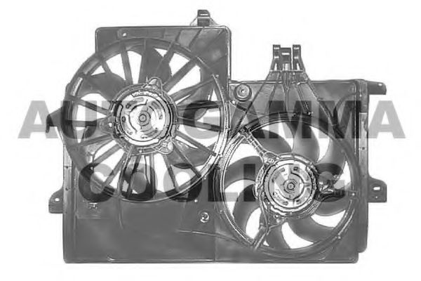 Ventilator, radiator OPEL MERIVA (2003 - 2010) AUTOGAMMA GA200801 piesa NOUA