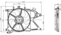 Ventilator, radiator OPEL TIGRA TwinTop (2004 - 20...