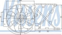 Ventilator, radiator OPEL VECTRA B Combi (31) (199...