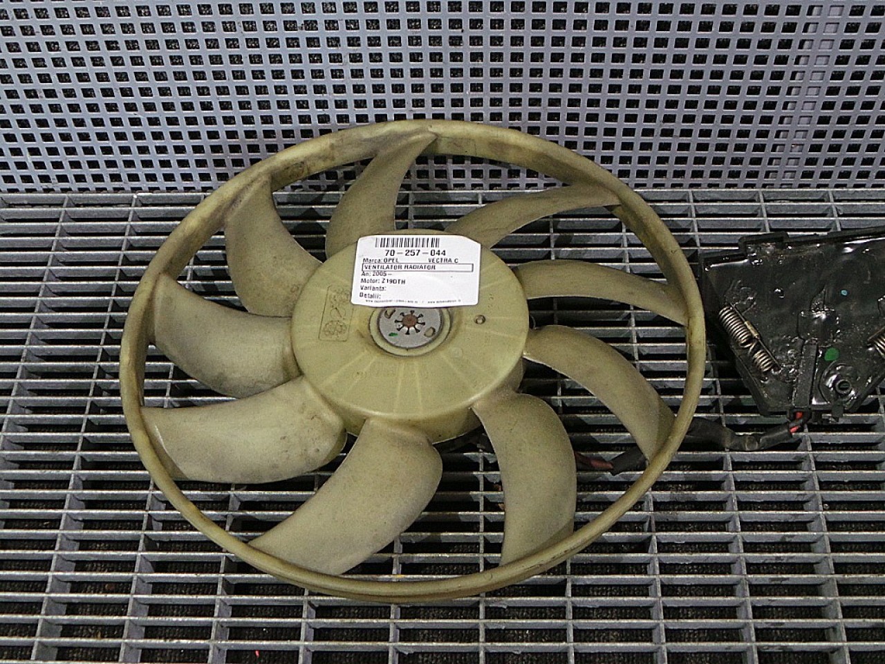 VENTILATOR RADIATOR OPEL VECTRA C VECTRA C Z19DTH - (2005 2008)