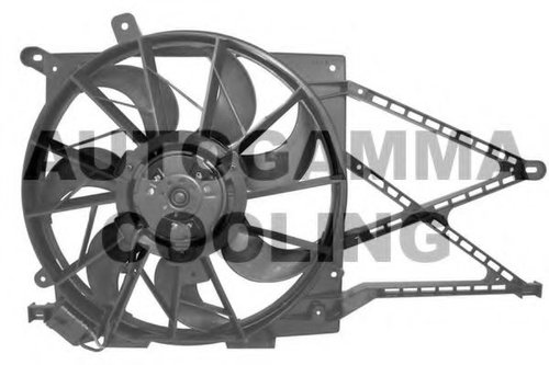 Ventilator, radiator OPEL ZAFIRA A (F75) (1999 - 2005) AUTOGAMMA GA201776 piesa NOUA