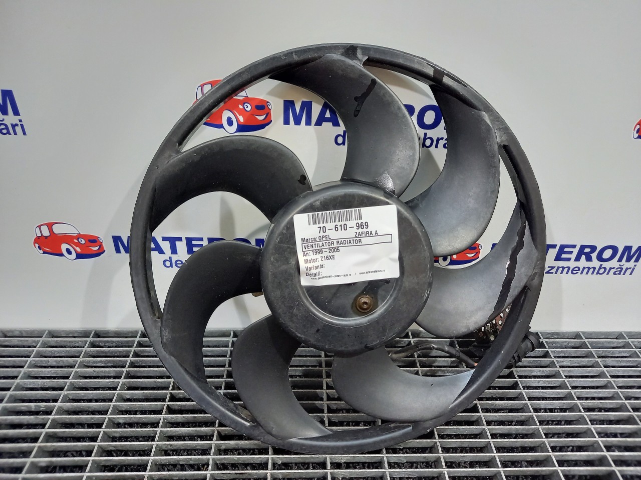 VENTILATOR RADIATOR OPEL ZAFIRA A Z16XE - (1999 2005)