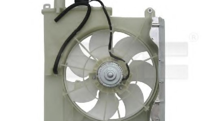 Ventilator, radiator PEUGEOT 107 (2005 - 2016) TYC 836-0019 piesa NOUA