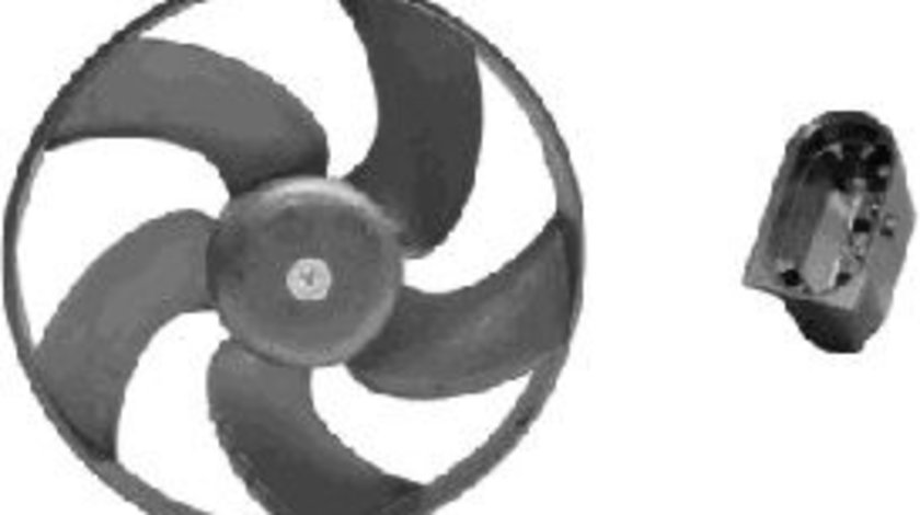 Ventilator, radiator PEUGEOT 206 CC (2D) (2000 - 2016) VAN WEZEL 4028745 piesa NOUA