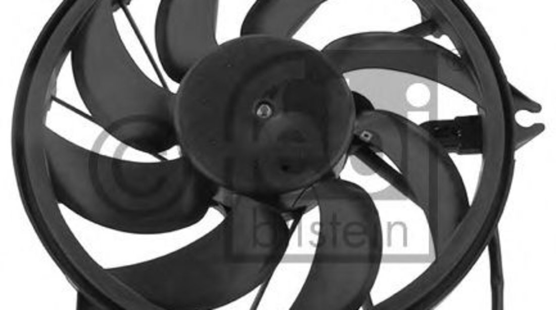 Ventilator, radiator PEUGEOT 206 Hatchback (2A/C) (1998 - 2016) FEBI BILSTEIN 38478 piesa NOUA