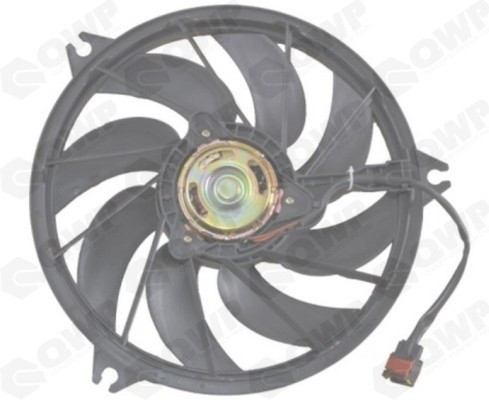 Ventilator, radiator PEUGEOT 206 SW (2E/K) (2002 - 2016) QWP WEV107 piesa NOUA