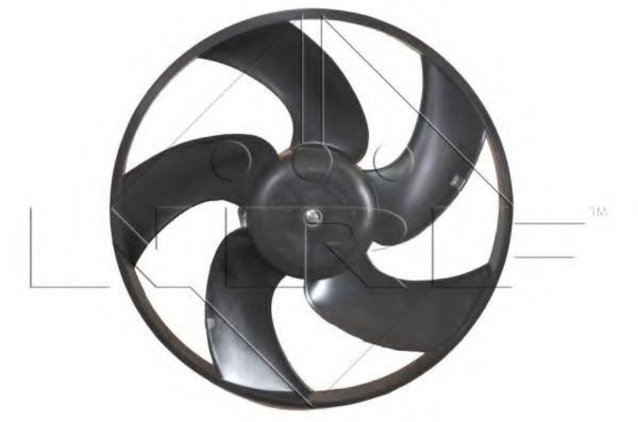 Ventilator, radiator PEUGEOT 206 SW (2E/K) (2002 - 2016) NRF 47321 piesa NOUA