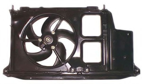 Ventilator, radiator PEUGEOT 206+ (T3E) (2009 - 2016) NRF 47322 piesa NOUA