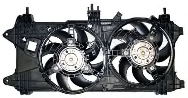 Ventilator, radiator PEUGEOT 407 (6D) (2004 - 2016) TYC 809-1009 piesa NOUA