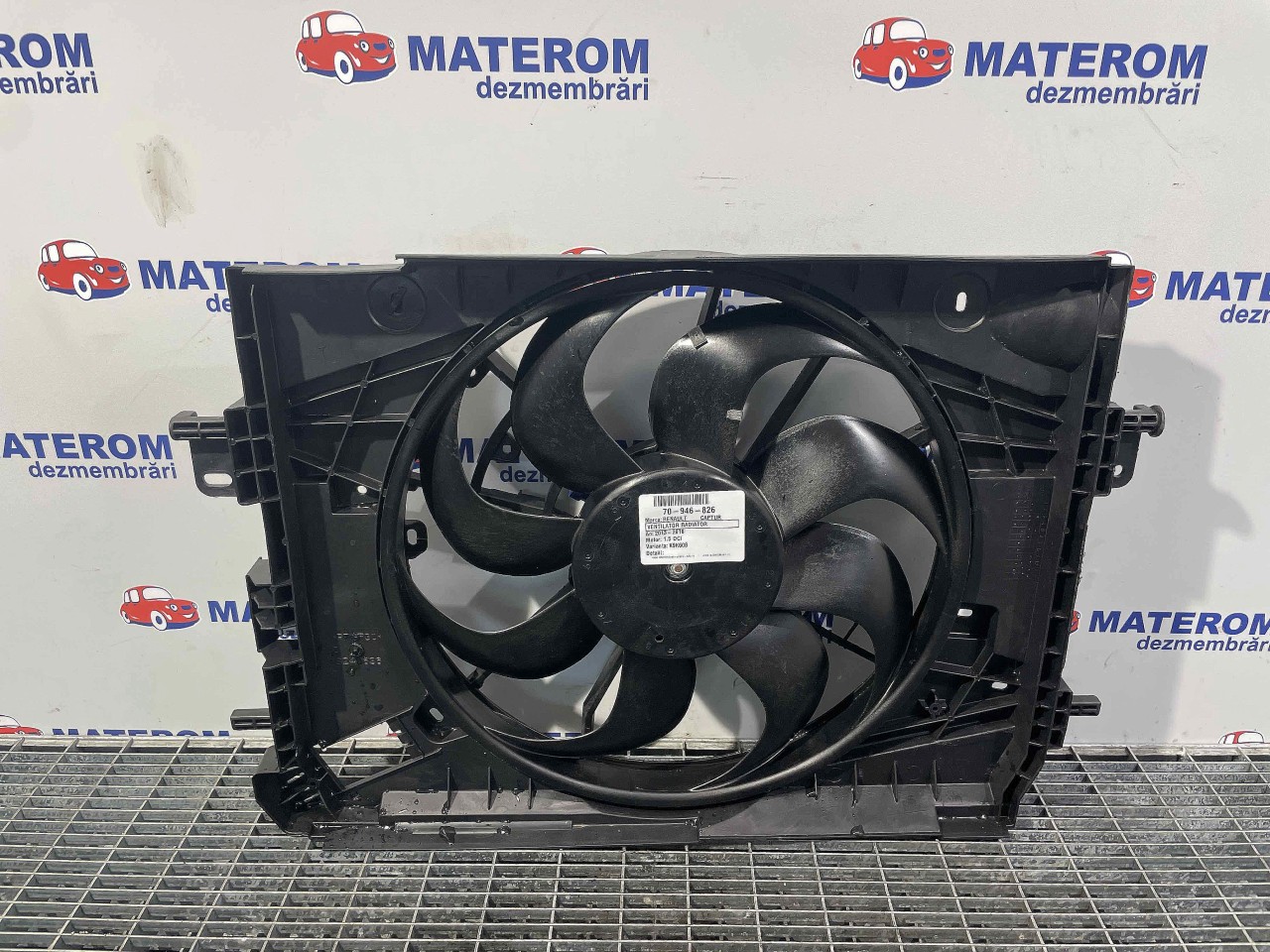 VENTILATOR RADIATOR RENAULT CAPTUR CAPTUR 1.5 DCI - (2013 2016)