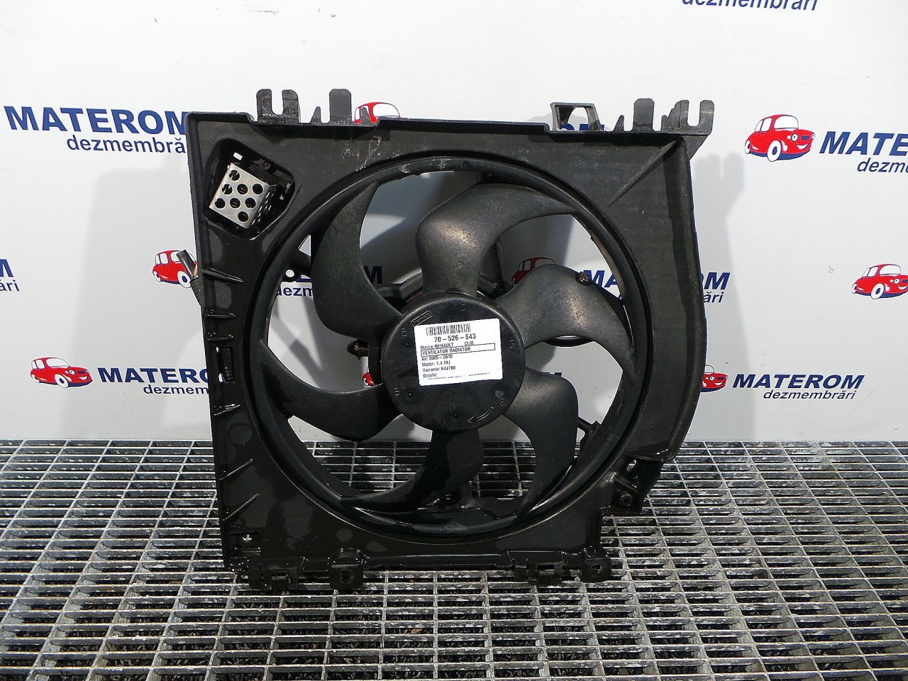 VENTILATOR RADIATOR RENAULT CLIO 1.4 INJ - (2005 2009)