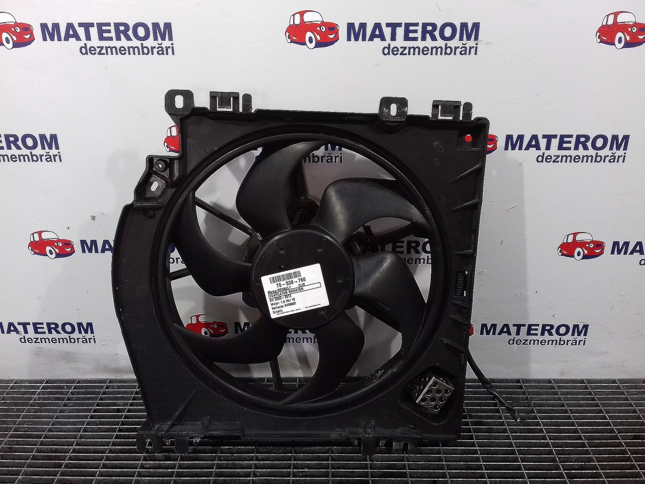 VENTILATOR RADIATOR RENAULT CLIO CLIO 1.6 INJ 16V - (2005 2012)
