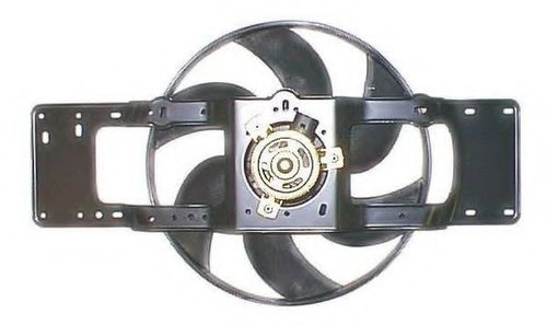 Ventilator, radiator RENAULT CLIO I (B/C57, 5/357) (1990 - 1998) NRF 47358 piesa NOUA