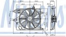 Ventilator, radiator RENAULT CLIO II (BB0/1/2, CB0...
