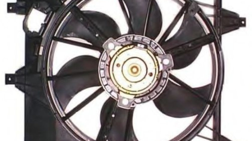 Ventilator, radiator RENAULT CLIO II (BB0/1/2, CB0/1/2) (1998 - 2005) NRF 47361 piesa NOUA