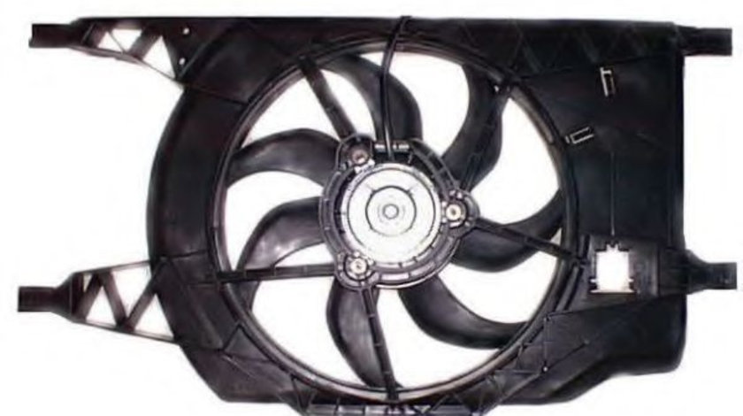 Ventilator, radiator RENAULT CLIO II (BB0/1/2, CB0/1/2) (1998 - 2005) NRF 47366 piesa NOUA