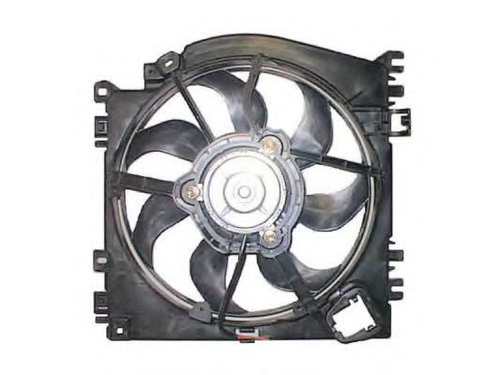 Ventilator, radiator RENAULT CLIO III Grandtour (KR0/1) (2008 - 2012) NRF 47371 piesa NOUA