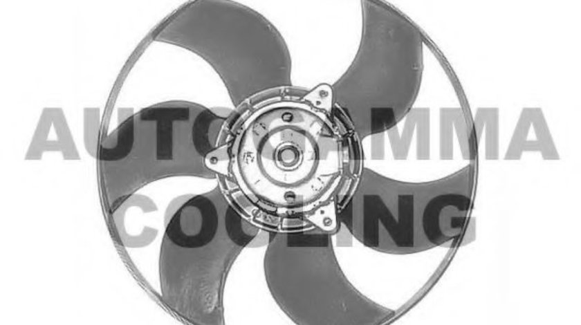 Ventilator, radiator RENAULT KANGOO (KC0/1) (1997 - 2007) AUTOGAMMA GA200630 piesa NOUA