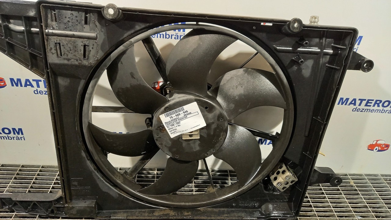 VENTILATOR RADIATOR RENAULT MEGANE 1.4 INJ - (1999 2002)