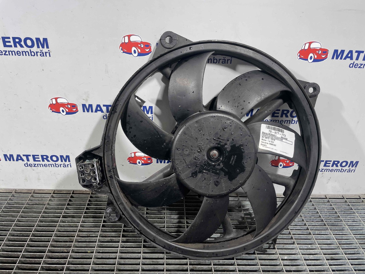 VENTILATOR RADIATOR RENAULT MEGANE 1.6 DCI - (2012 2016)
