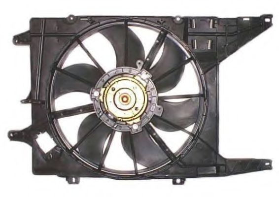Ventilator, radiator RENAULT SCENIC I (JA0/1) (1999 - 2003) NRF 47367 piesa NOUA