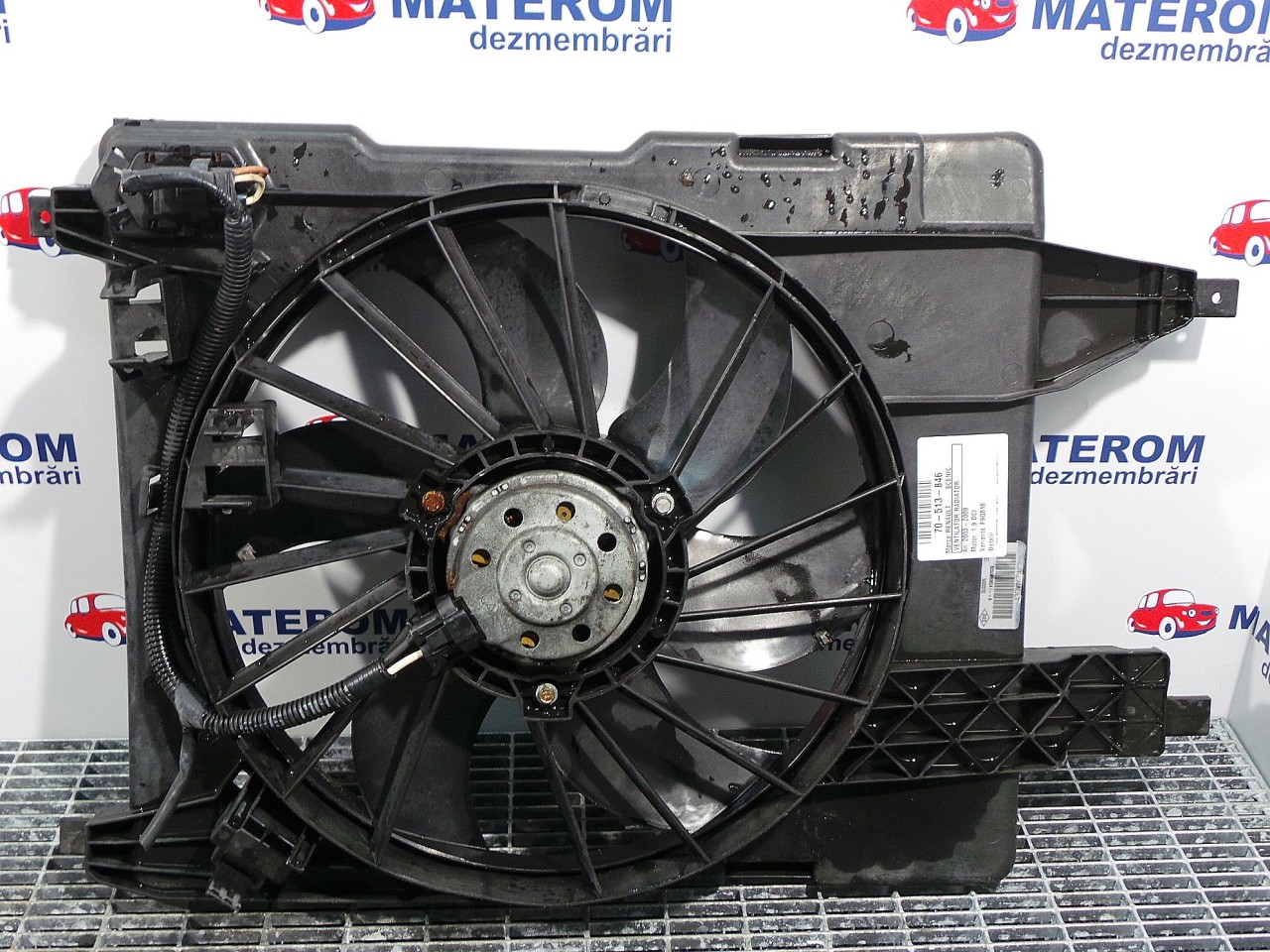 VENTILATOR RADIATOR RENAULT SCENIC SCENIC 1.9 DCI - (2003 2009)