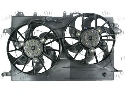 Ventilator, radiator SAAB 9-5 (YS3E) (1997 - 2009) FRIGAIR 0522.2002 piesa NOUA