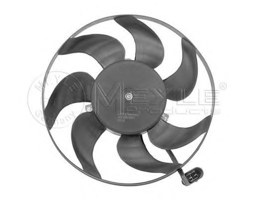 Ventilator, radiator SEAT ALTEA (5P1) (2004 - 2016) MEYLE 100 236 0003 piesa NOUA