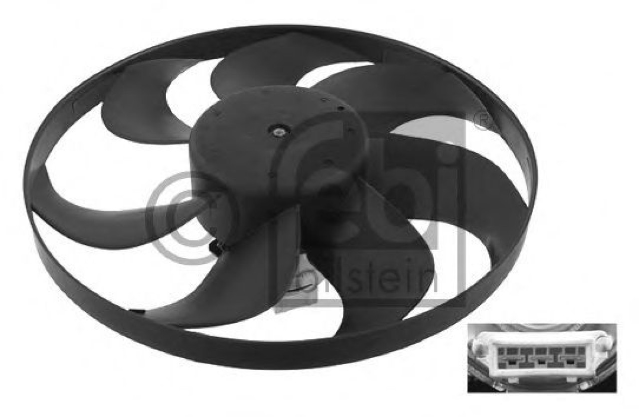 Ventilator, radiator SEAT AROSA (6H) (1997 - 2004) FEBI BILSTEIN 10279 piesa NOUA