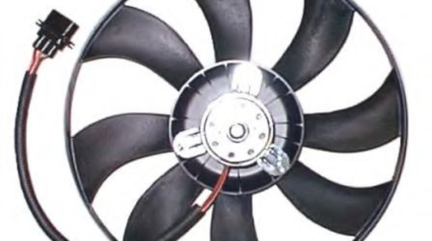 Ventilator, radiator SEAT IBIZA IV (6L1) (2002 - 2009) NRF 47617 piesa NOUA