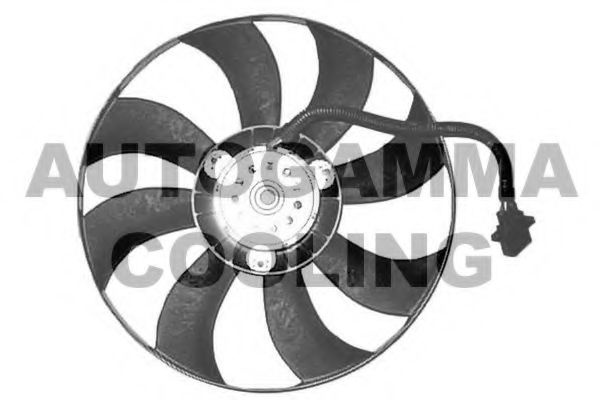 Ventilator, radiator SEAT IBIZA V (6J5, 6P1) (2008 - 2016) AUTOGAMMA GA200433 piesa NOUA