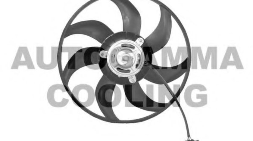 Ventilator, radiator SEAT IBIZA V (6J5, 6P1) (2008 - 2016) AUTOGAMMA GA200424 piesa NOUA