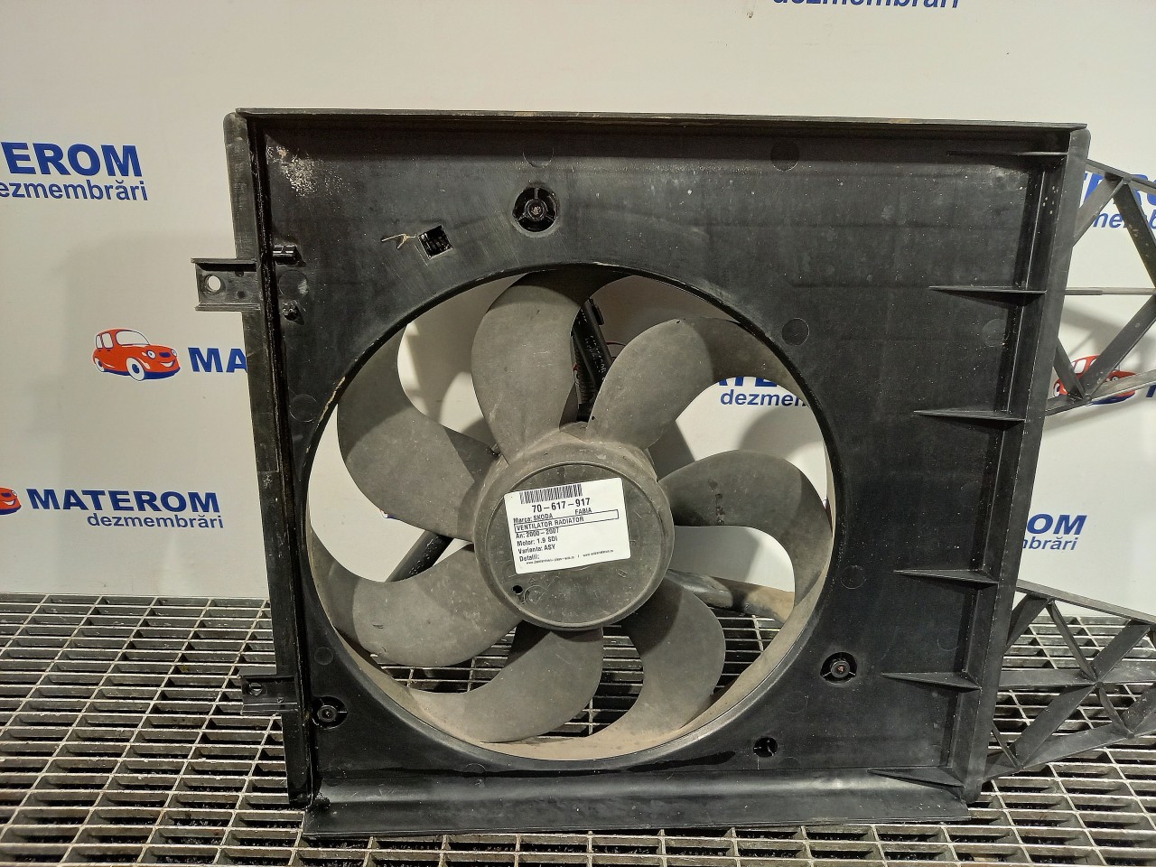VENTILATOR RADIATOR SKODA FABIA 1.9 SDI - (2000 2007)