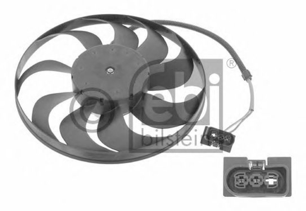 Ventilator, radiator SKODA FABIA I Combi (6Y5) (2000 - 2007) FEBI BILSTEIN 23532 piesa NOUA