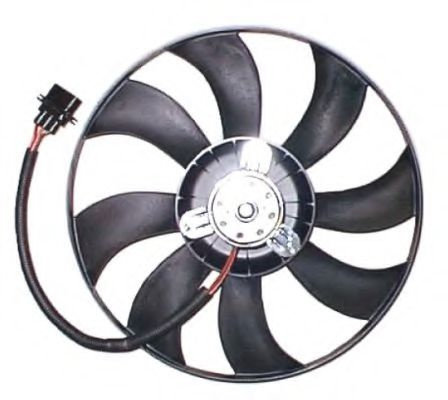 Ventilator, radiator SKODA FABIA II (2006 - 2014) NRF 47617 piesa NOUA