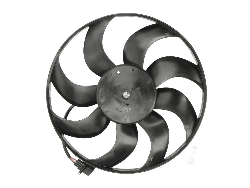 Ventilator, radiator SKODA FABIA II (2006 - 2014) TYC 837-0037 piesa NOUA