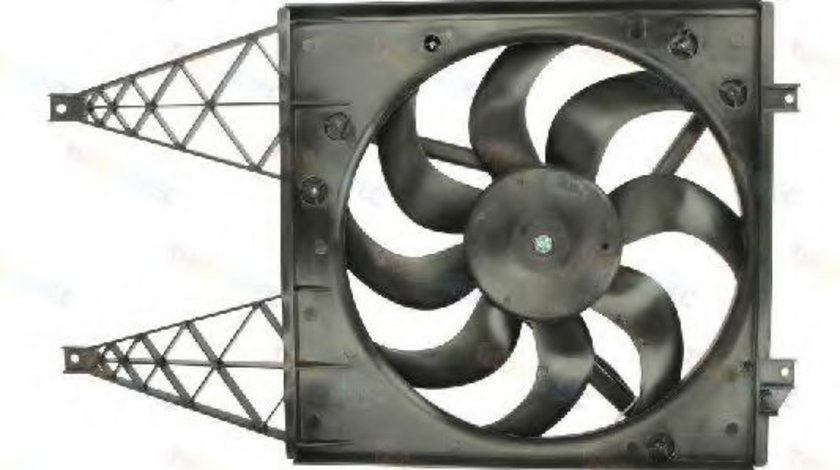 Ventilator, radiator SKODA FABIA II Combi (2007 - 2014) THERMOTEC D8W028TT piesa NOUA