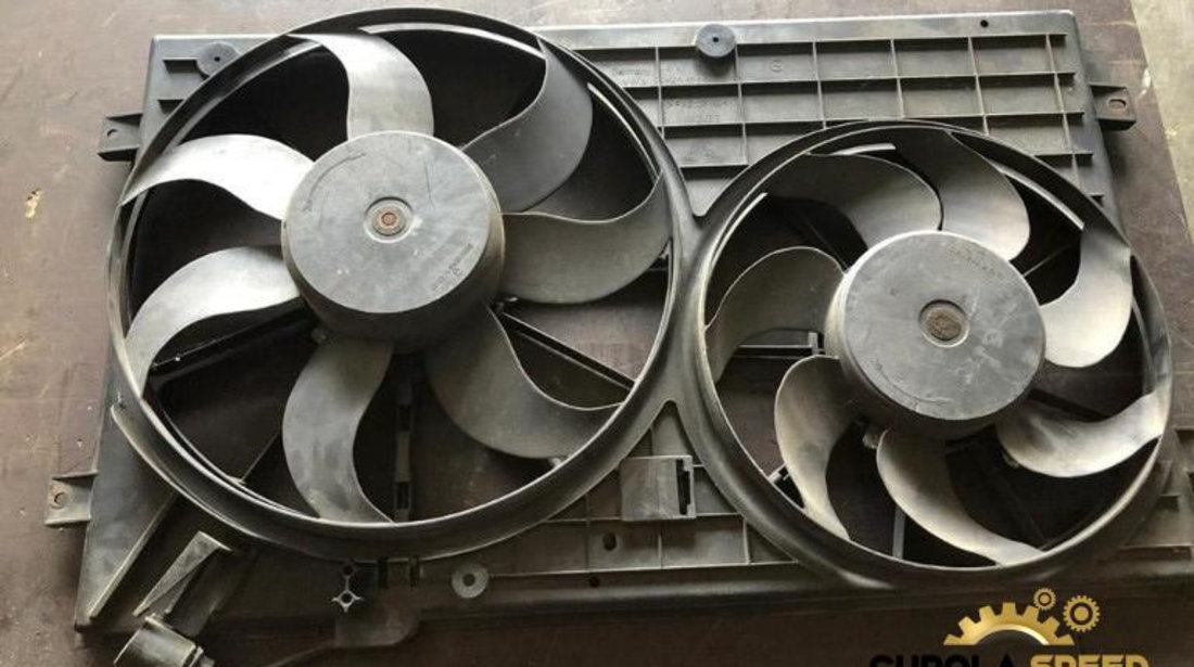 Ventilator radiator Skoda Octavia 2 facelift (2008-2013) 1k0121207t