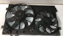 Ventilator radiator Skoda Octavia 2 facelift (2008...