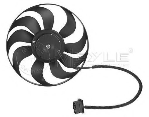 Ventilator, radiator SKODA OCTAVIA I Combi (1U5) (1998 - 2010) MEYLE 120 900 4346 piesa NOUA
