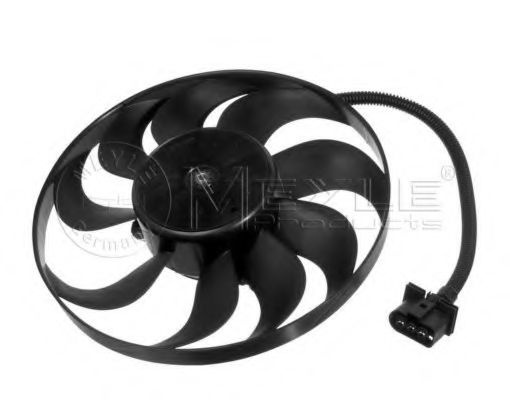Ventilator, radiator SKODA OCTAVIA I Combi (1U5) (1998 - 2010) MEYLE 100 236 0007 piesa NOUA