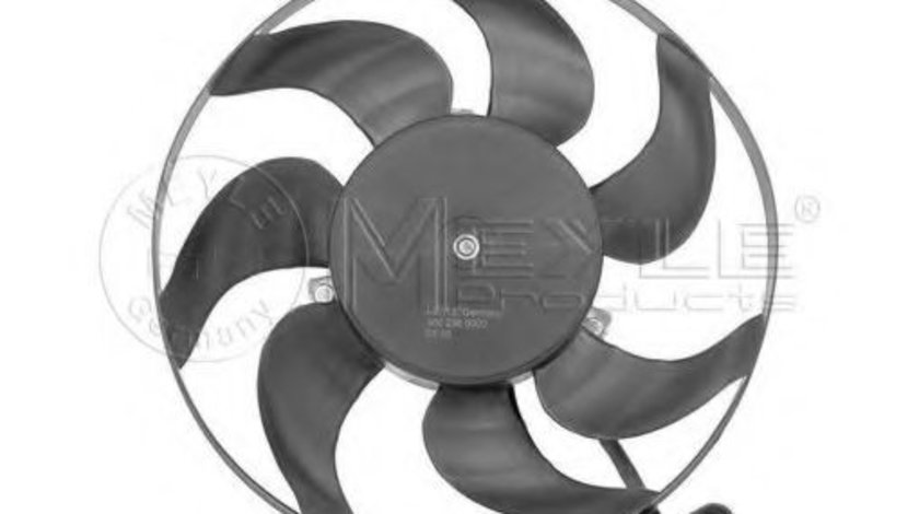 Ventilator, radiator SKODA OCTAVIA II (1Z3) (2004 - 2013) MEYLE 100 236 0003 piesa NOUA