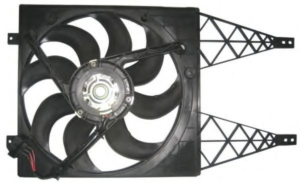 Ventilator, radiator SKODA RAPID (NH3) (2012 - 2016) NRF 47374 piesa NOUA